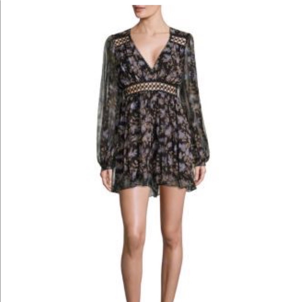 Zimmermann Stranded Empire Waist Silk Romper